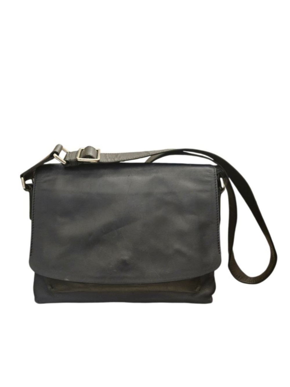 Banana Republic Navy Leather Crossbody Bag One Size